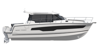 Merry Fisher 1095 Coupé │ Merry Fisher of 11m │ Boat Moteurs Jeanneau